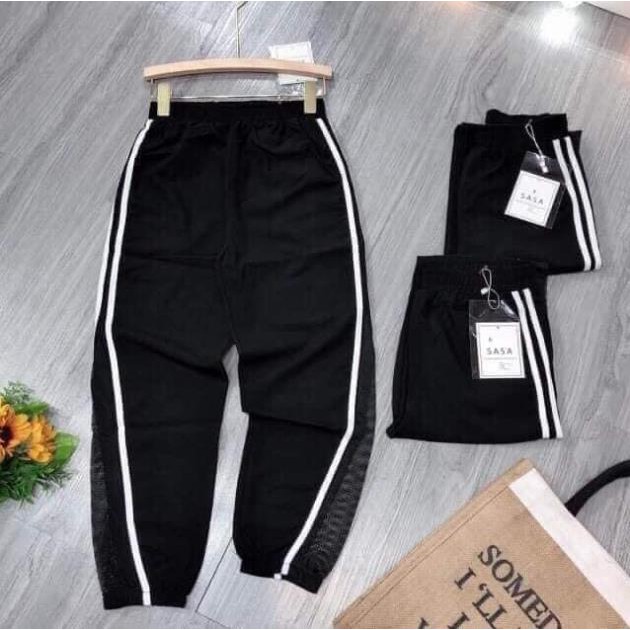 Quần bom đũi pha lưới bo gấu phong cách | BigBuy360 - bigbuy360.vn