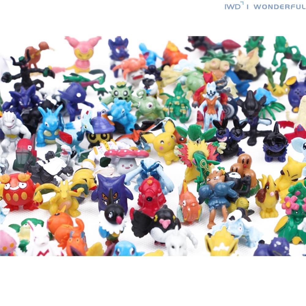 Bộ 144 Tượng Pokemon Đồ Chơi Cho Bé