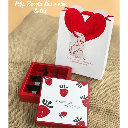 HỘP SOCOLA VALENTINE 9 VIÊN / 2122.100