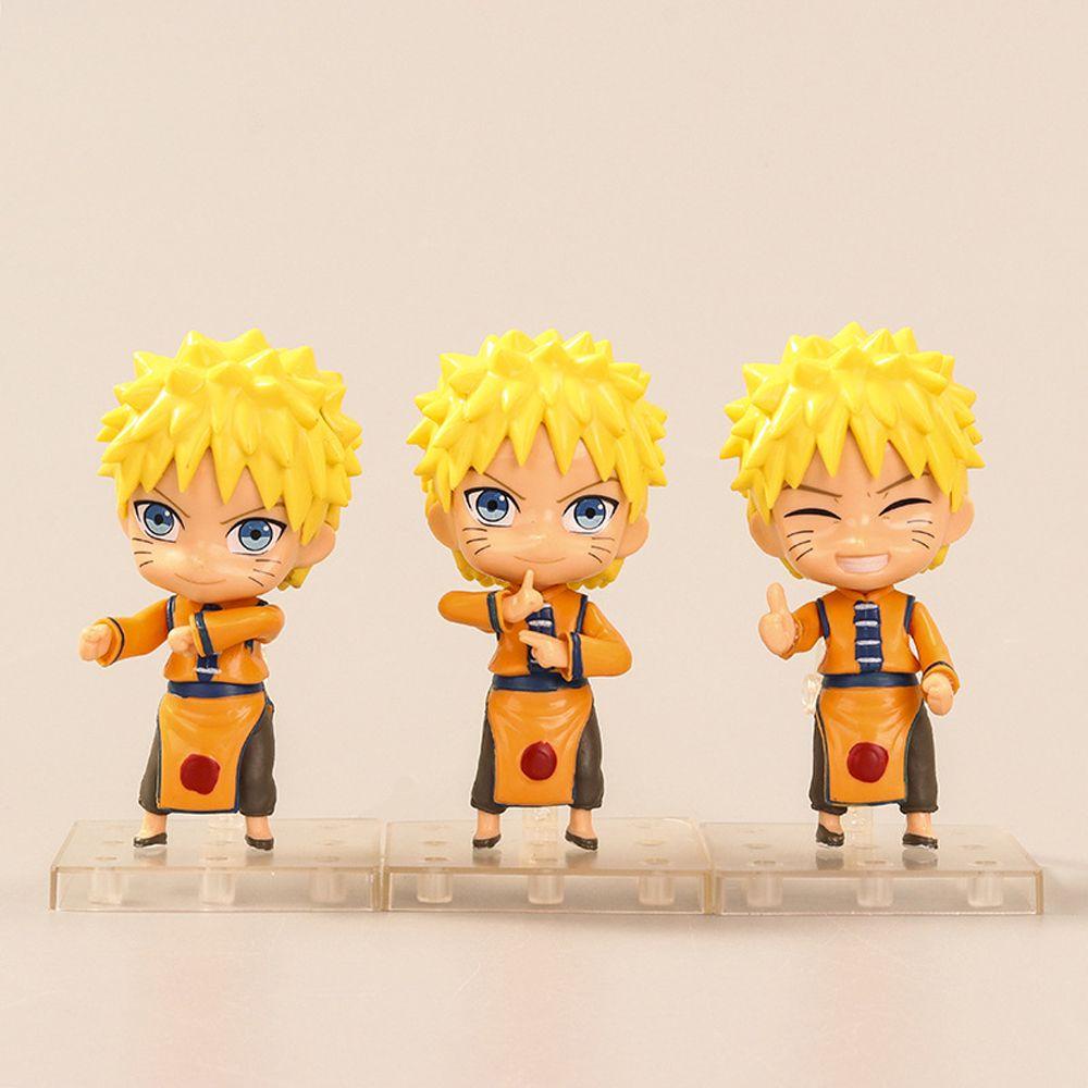 DARNELL Set 3 Mô Hình Nhân Vật Phim Hoạt Hình Naruto