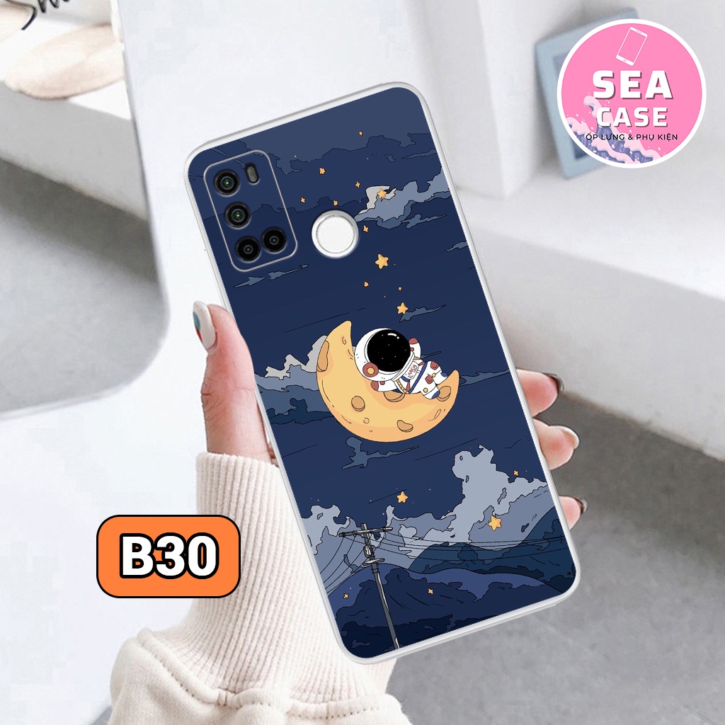 Ốp lưng VSMART JOY 4 hình vũ trụ,hoạt hình,phi hành gia – ốp dẻo chống trầy,chống va đập
