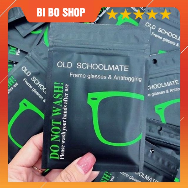 Khăn Nano Lau Kính Mắt Vải Sợi Nhỏ Chống Bám Hơi Nước Tái Sử Dụng Được Tiện Lợi