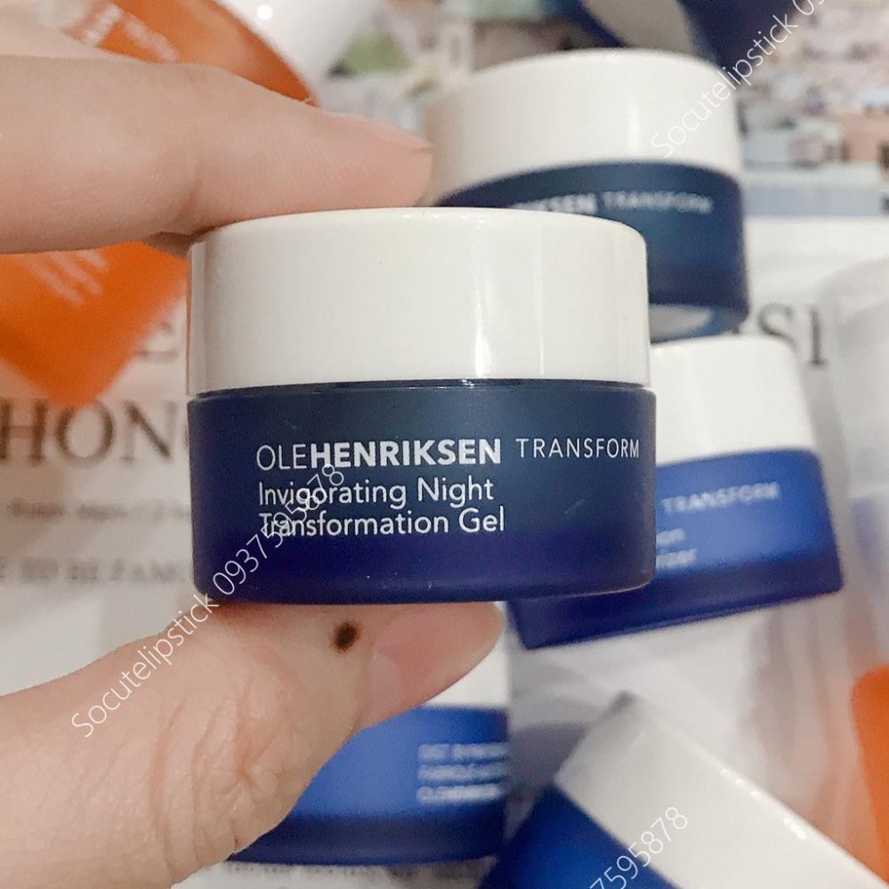 Gel phục hồi, làm sạch sâu Ole Henriksen Invigorating night Transformation Gel OleHenriksen Mini 7ml