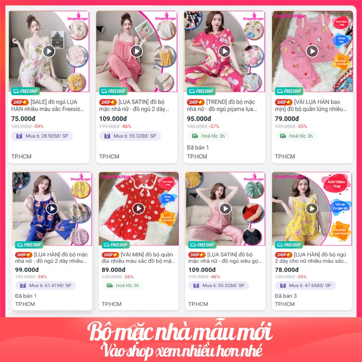 [SALE] đô ngủ 2 dây LỤA HÀN nhiều màu sắc Freesize - đồ độ mặc nhà siêu đẹp | BigBuy360 - bigbuy360.vn