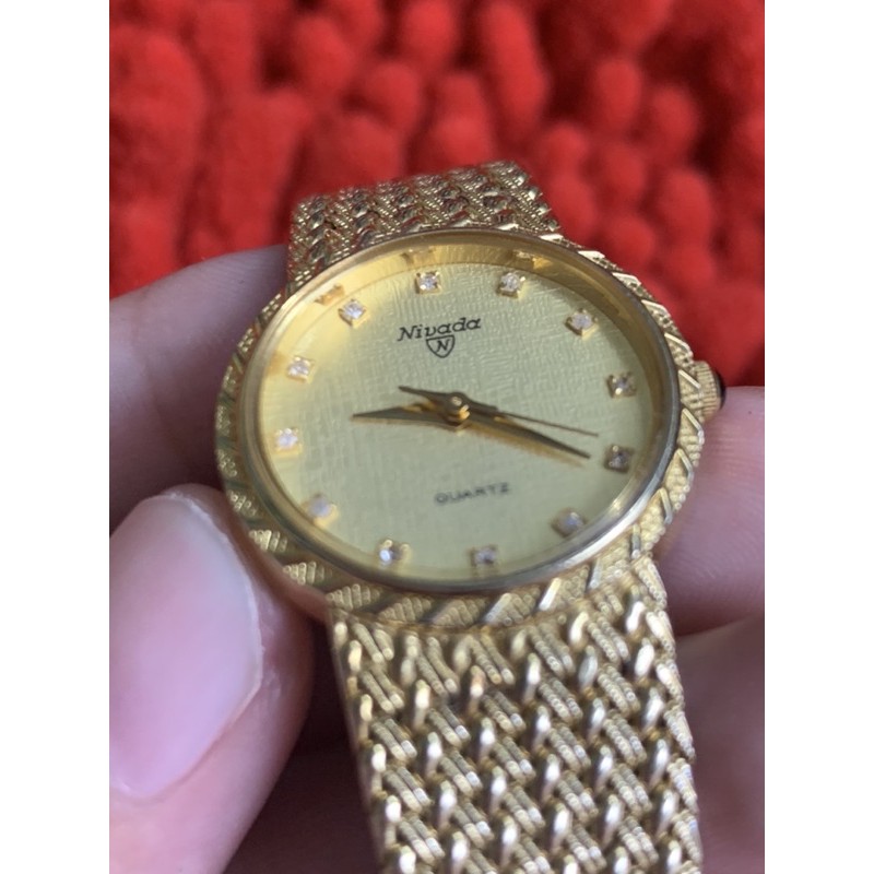 Đồng hồ nữ Nivada lụa  hàng si