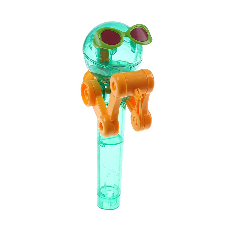 [superhomestore]Lollipop holder decompression toys lollipop robot dustproof creative toy gift