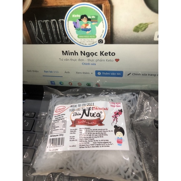 Bún nưa cuộn ăn kiêng (100gram) | BigBuy360 - bigbuy360.vn