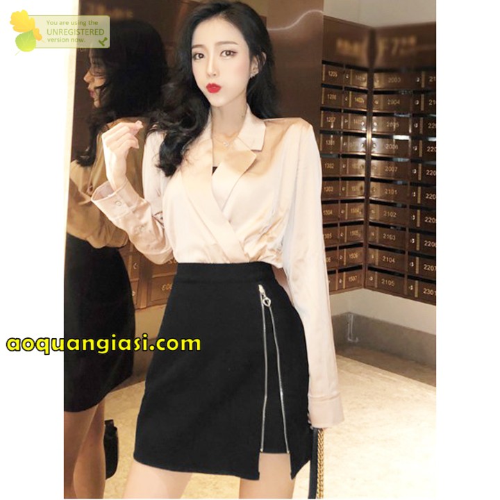 Chân váy kaki xẻ đùi dây kéo mẫu e MT386, mt355, mt360, mt296, mt292, mt900 | BigBuy360 - bigbuy360.vn