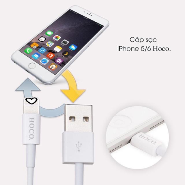 Cáp sạc Hoco UPL-02 (Trắng)