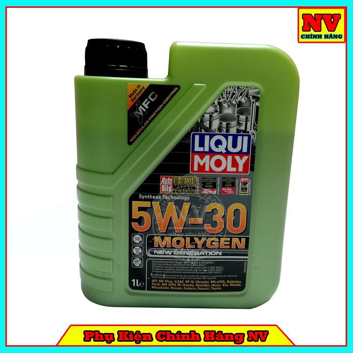 Nhớt Liqui Moly 5W30 Molygen 1L - Nhớt Xe Tay Ga Mang Công Thức Đặc Biệt