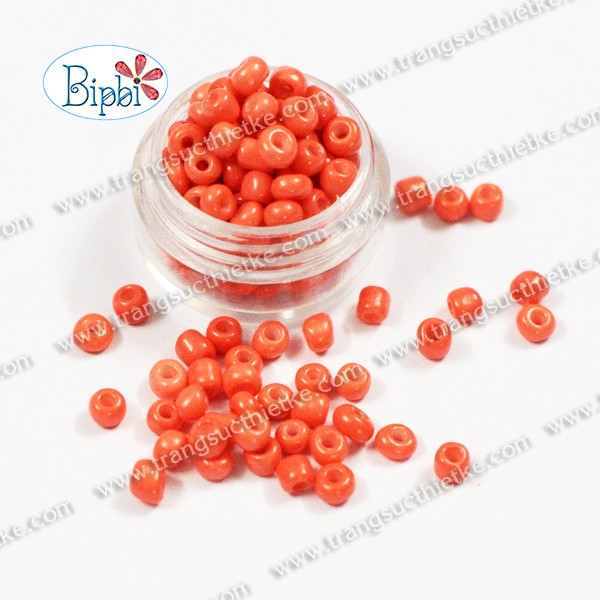 Combo 10 gói hạt cườm TQ loại AAA (đỏ gạch)