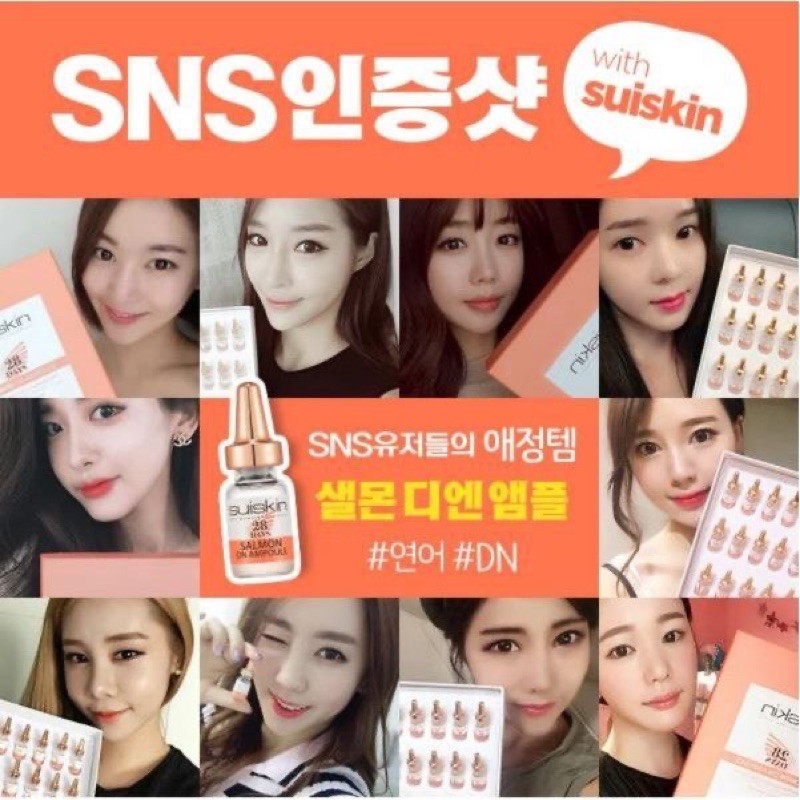 Tách Lẻ 1 Ồng Tinh Chất Cá Hồi 28 Days Salmon DN Ampoule