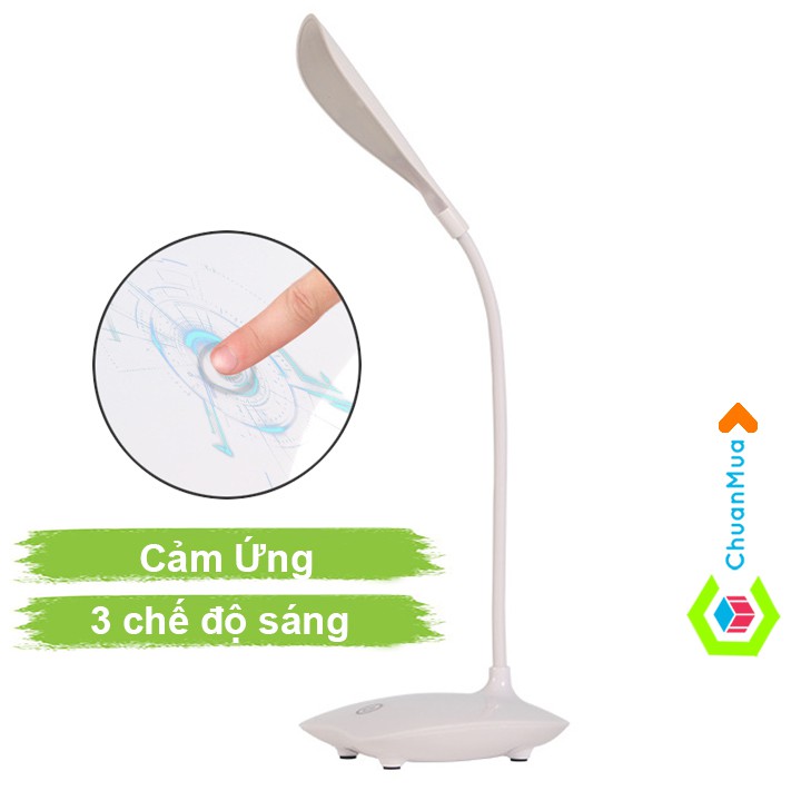 Đèn led để bàn học, đọc sách chống cận thị bảo vệ mắt có thể uốn cong, Đèn học để bàn cảm ứng