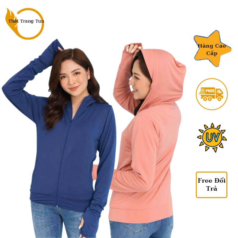 Áo chống nắng nữ cao cấp hàng 2 lớp dày dặn thông hơi thoáng mát