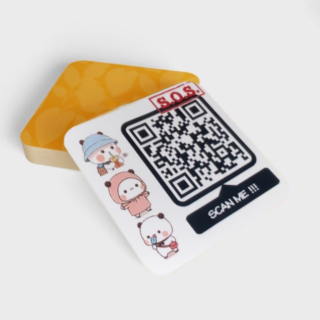 Thẻ SOS 1 chạm - chia sẻ thông tin nhanh 1 chạm