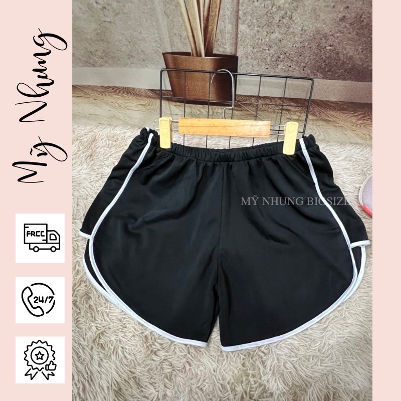 Quần đùi thể thao viền bigsize Fresize 70kg đến 95kg