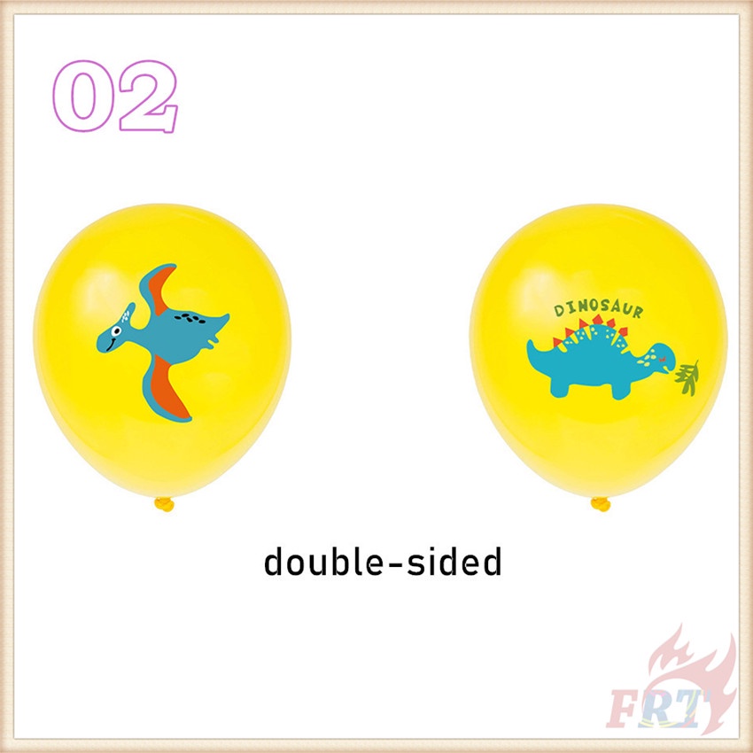 Quả bóng cao su hình chú khủng long xinh xắn trang trí tiệc sinh nhật đẹp mắt 12inch