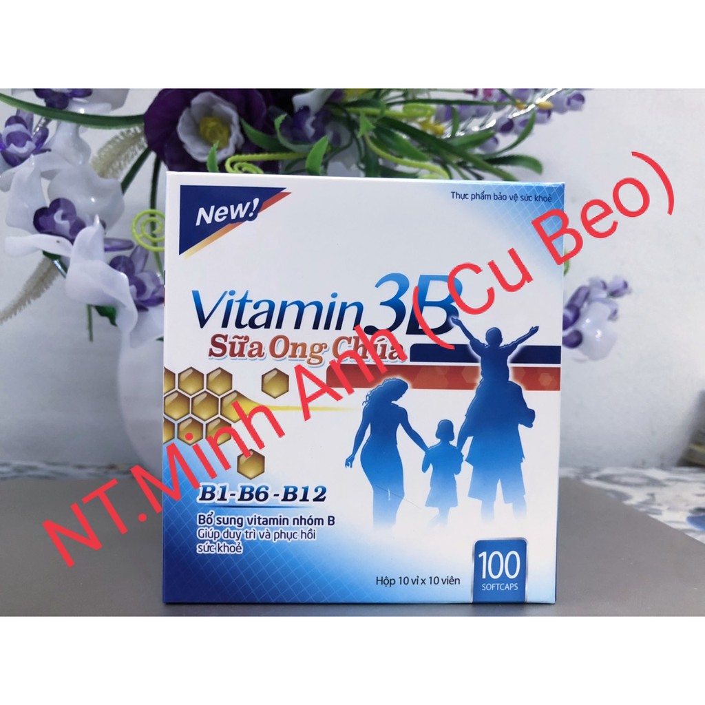 VITAMIN 3B Sữa Ong Chúa- HÀNG CHÍNH HÃNG