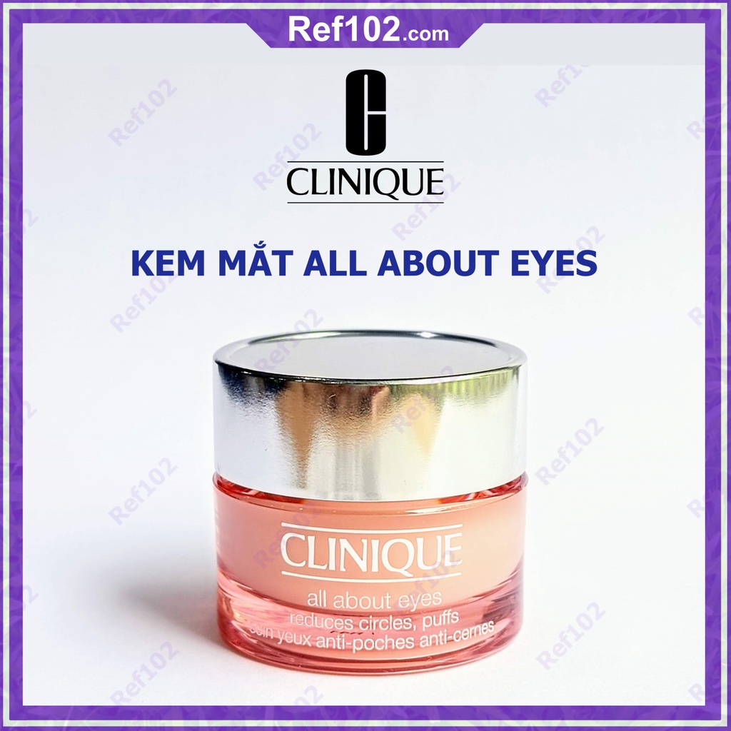 [Bill Mỹ] Kem mắt Clinique All about eyes 15ml 30ml Fullsize chính hãng