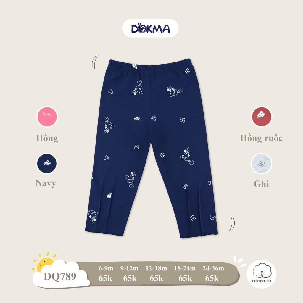 Quần leggings họa tiết - Dokma - BEON KIDS