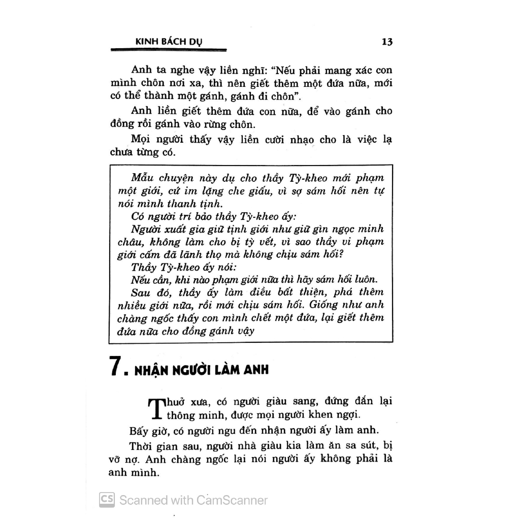 Sách - Kinh Bách Dụ - Thích Phước Cẩn