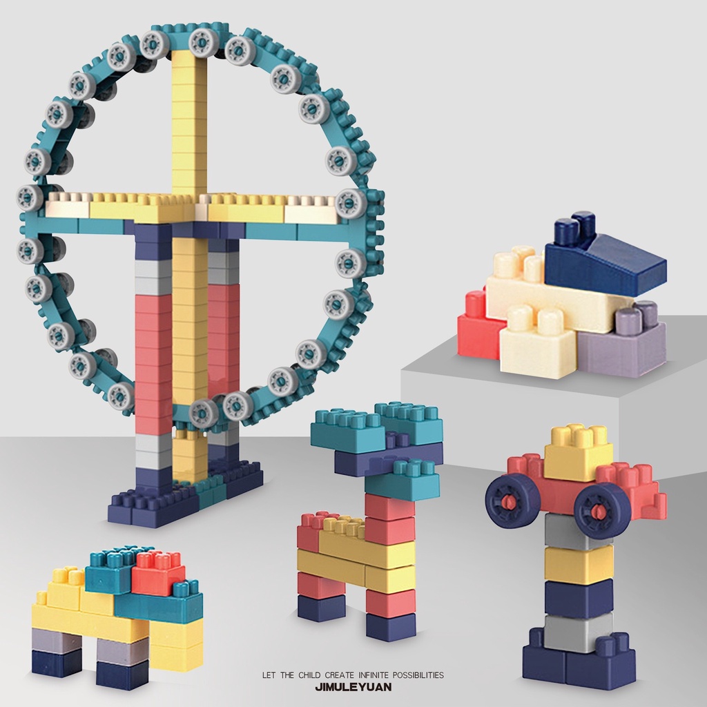 Bộ đồ chơi lắp ghép xếp hình 520 chi tiết