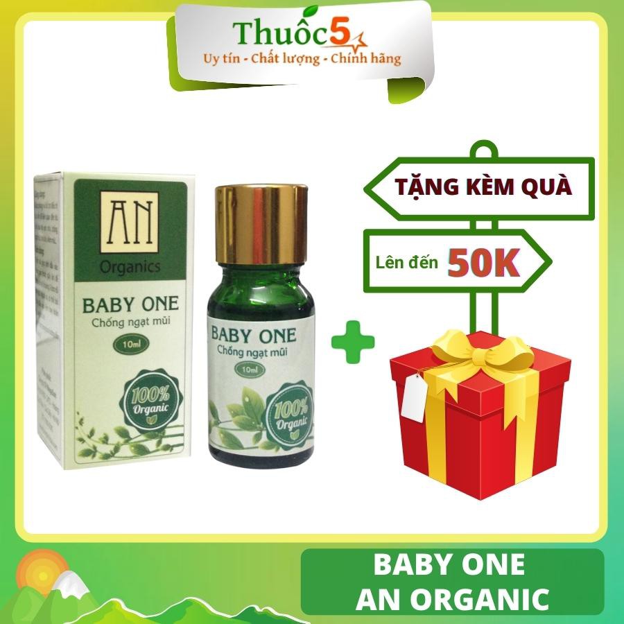 [GIÁ GỐC] Tinh dầu Baby One An Organic chống ngạt mũi an toàn cho bé lọ 10ml