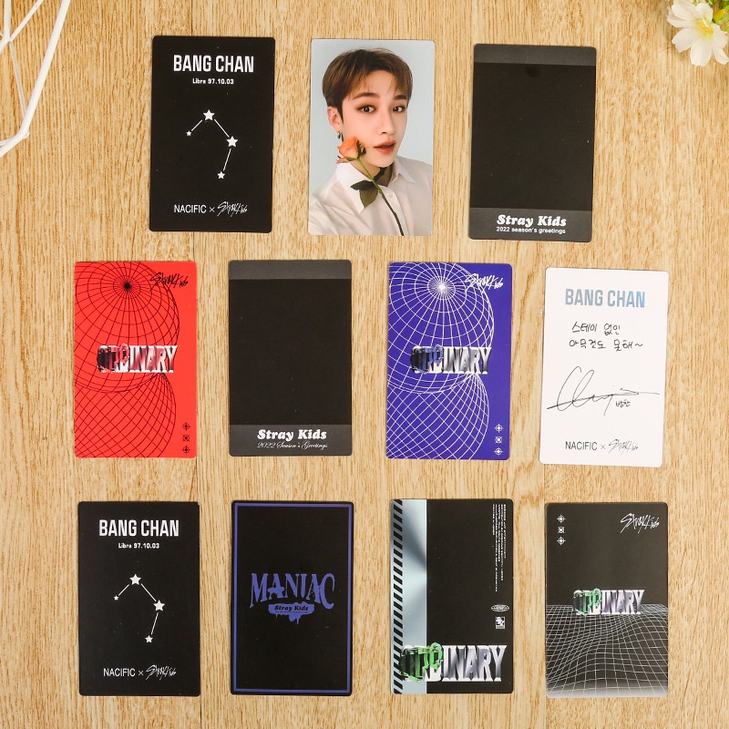 Bộ Thẻ Hình Lomo Thành Viên Nhóm Nhạc Kpop Stray Kids