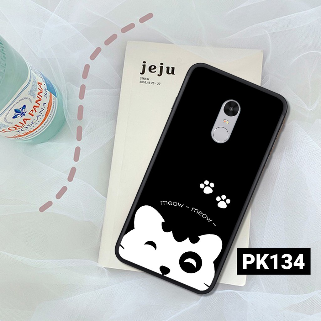  ỐP LƯNG XIAOMI REDMI NOTE 4 IN HÌNH GẤU TRÚC, VỊT, CÔ GÁI -SIÊUBỀN-SIÊUĐẸP