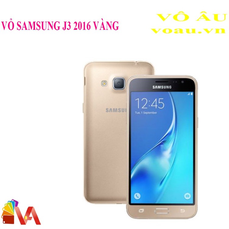 VỎ SAMSUNG J3 2016 MÀU VÀNG