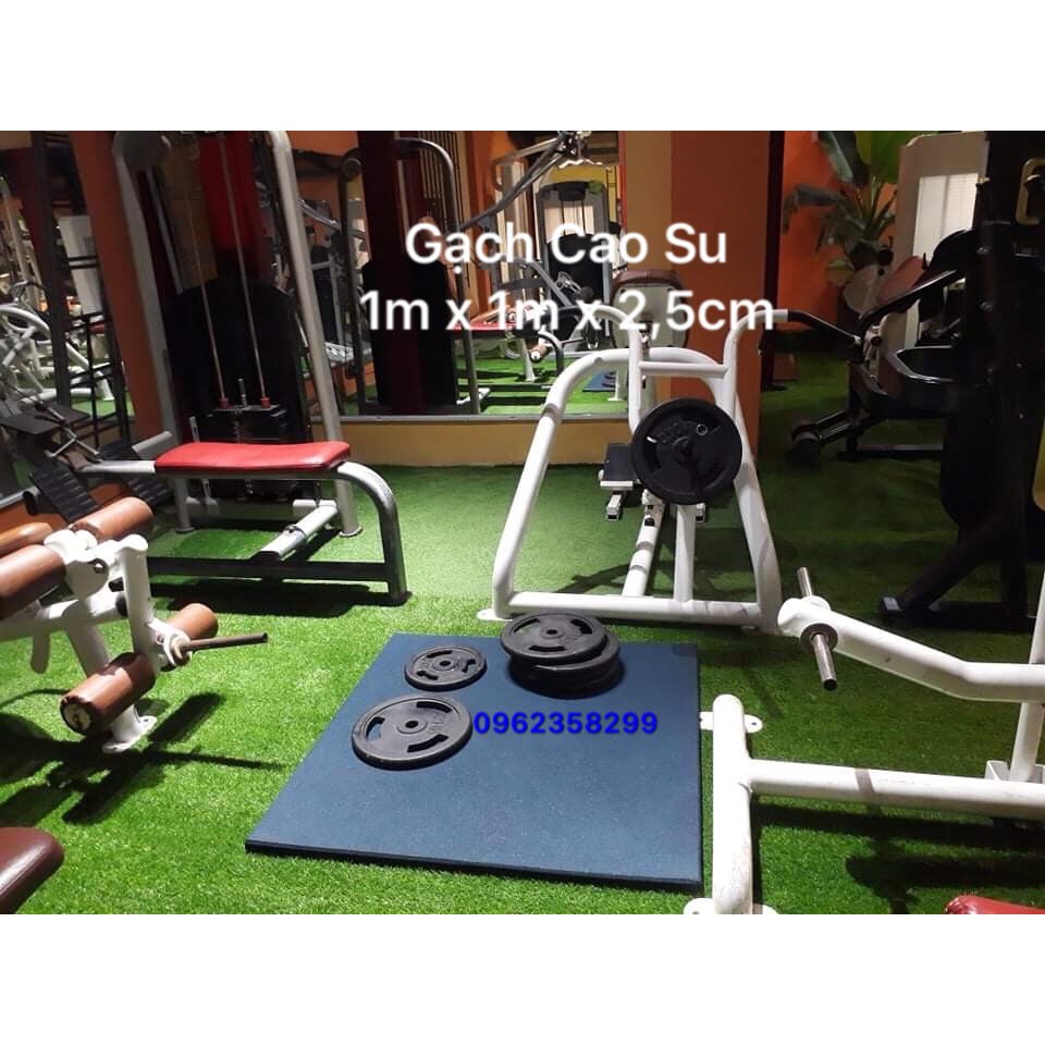 gạch cao su gym nhập khẩu alo 0962358299