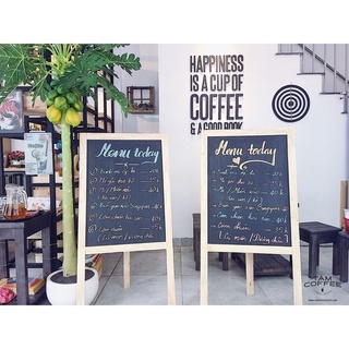 Bảng menu 1 mặt Melia 60x120cm. - Văn phòng phẩm Thu Thảo