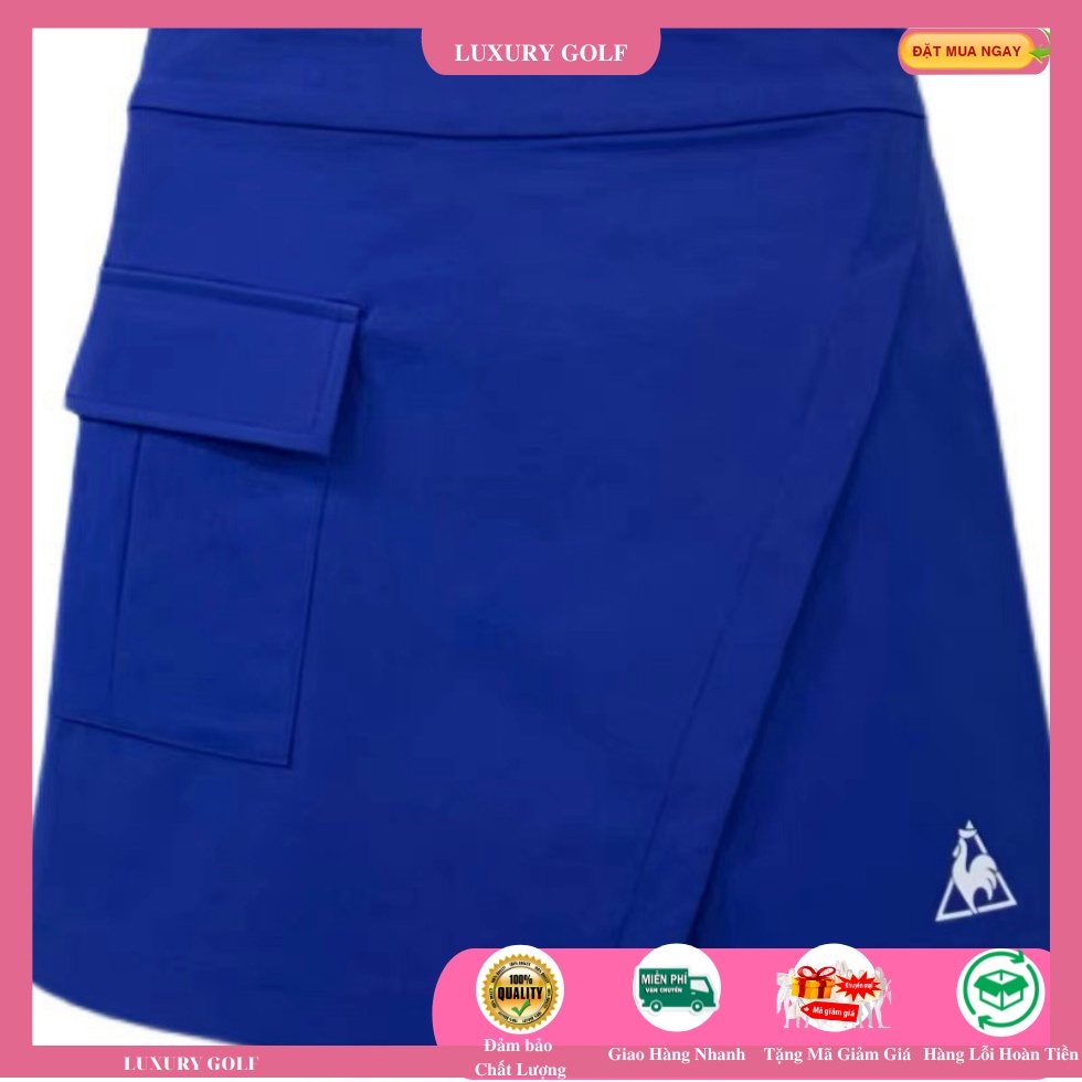 Quần golf nữ, Quần giả váy golf nữ Lecoq Sportif cao cấp