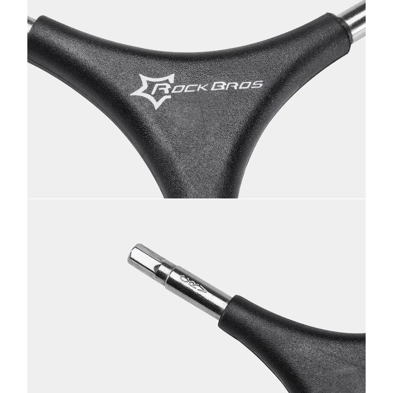 Rockbros Cờ Lê Tam Giác 4MM 5MM 6MM 3 Trong 1 Dùng Sửa Chữa Xe Đạp