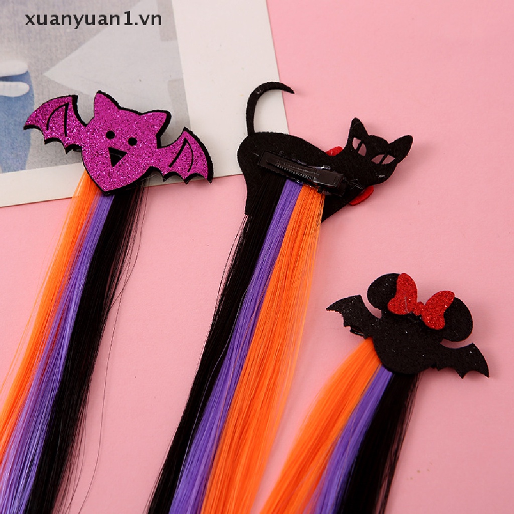 Kẹp Tóc Họa Tiết Hoạt Hình Halloween Độc Đáo