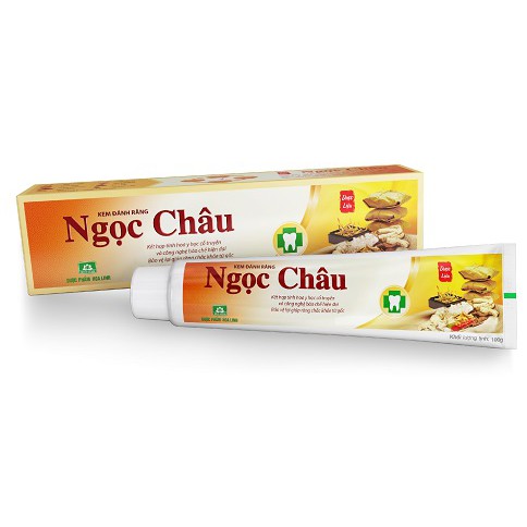 ✅ [CHÍNH HÃNG] Kem đánh răng dược liệu Ngọc Châu (100g)