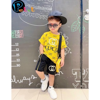 Set thun cam in gucci cho bé trai