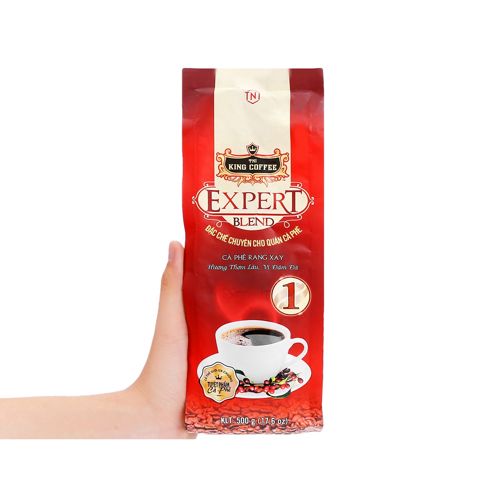 Cà Phê Rang Xay Expert Blend KING COFFEE - Túi 500g - Robusta Buôn Ma Thuột | BigBuy360 - bigbuy360.vn