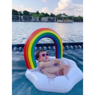 Phao bơi cầu vồng cho bé