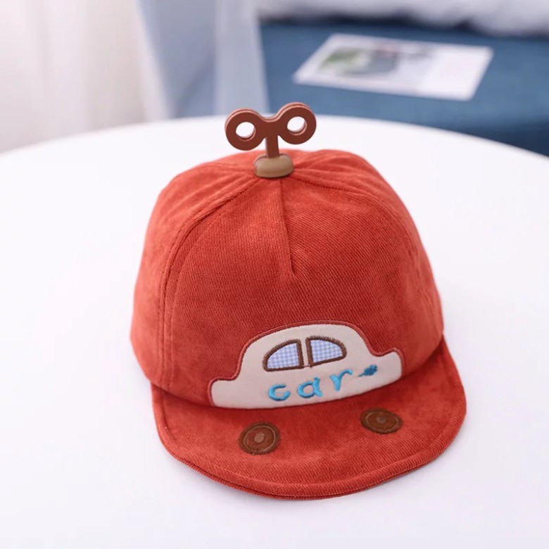 Mũ Lưỡi Trai Hình Ô TÔ Cho Bé 0-2 Tuổi Nhiều Màu (239)