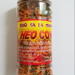 Hũ 150g khô gà lá chanh hiệu HEO CON