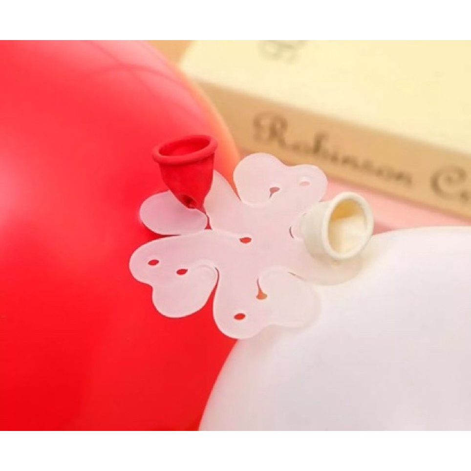 Set 10 Dụng Cụ Kẹp Bong Bóng 5 Trong 1 Trang Trí Tiệc