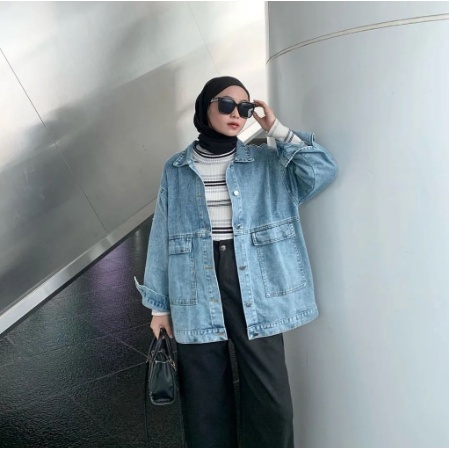 Áo Khoác Jean JUMBO LD 100-140 / Size Lớn
