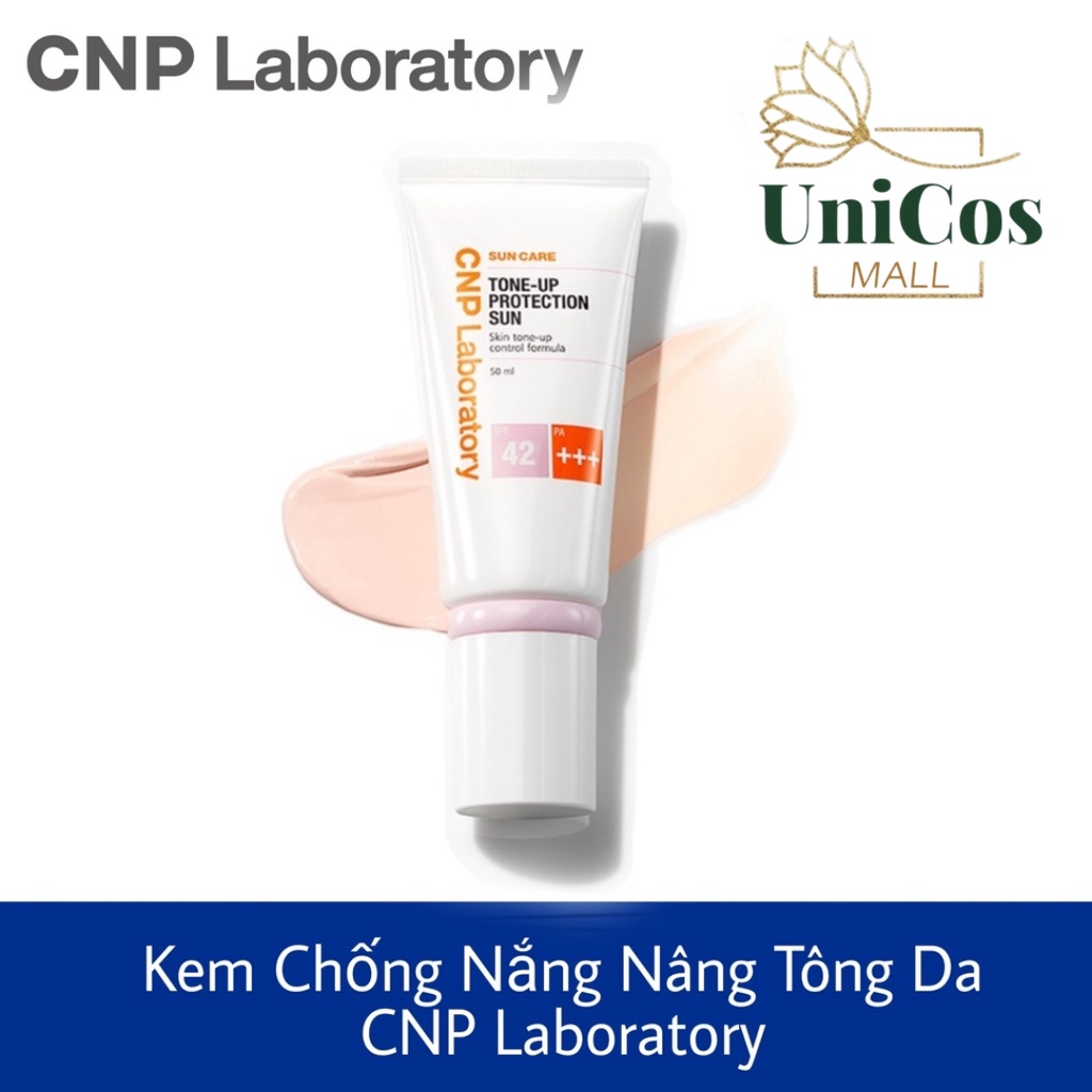 Kem chống nắng vật lý CNP LABORATORY nâng tone da Spf42 Pa +++ cao cấp S015