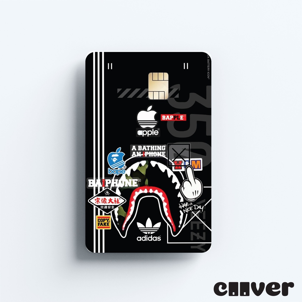 DOPE - Miếng dán thẻ FREESHIP - Miếng dán thẻ ngân hàng/thẻ ATM, thẻ chung cư, thẻ thang máy, thẻ gửi xe,... COOVER
