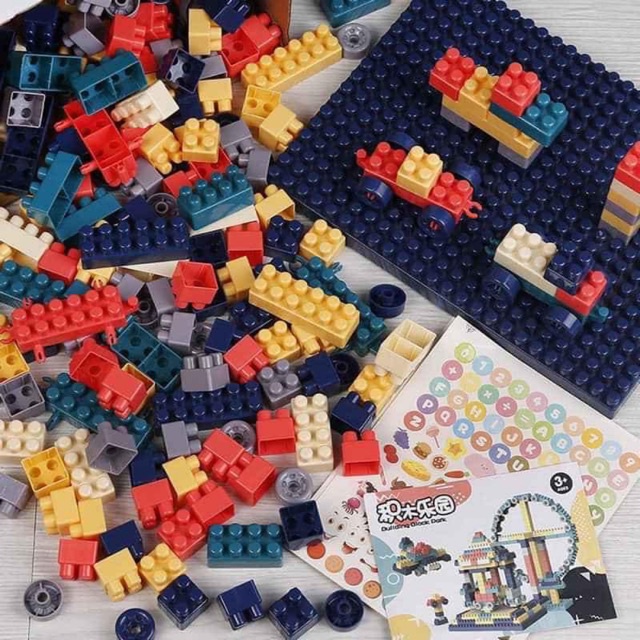 Bộ Lắp Ghép Lego Siêu Trí Tuệ 520 Chi Tiết Cho Bé Chơi Phát Triển Trí Tuệ