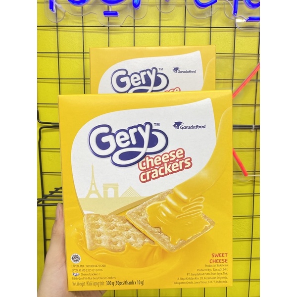 Bánh quy phô mai Gery hộp 300g