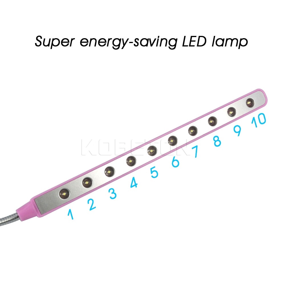Đèn LED giắc cắm USB gồm 10 bóng LED nhỏ gọn tiện dụng