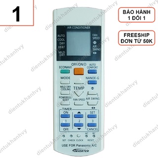 Remote Máy Lạnh Panasonic Inverter 2 Chiều Giá Rẻ