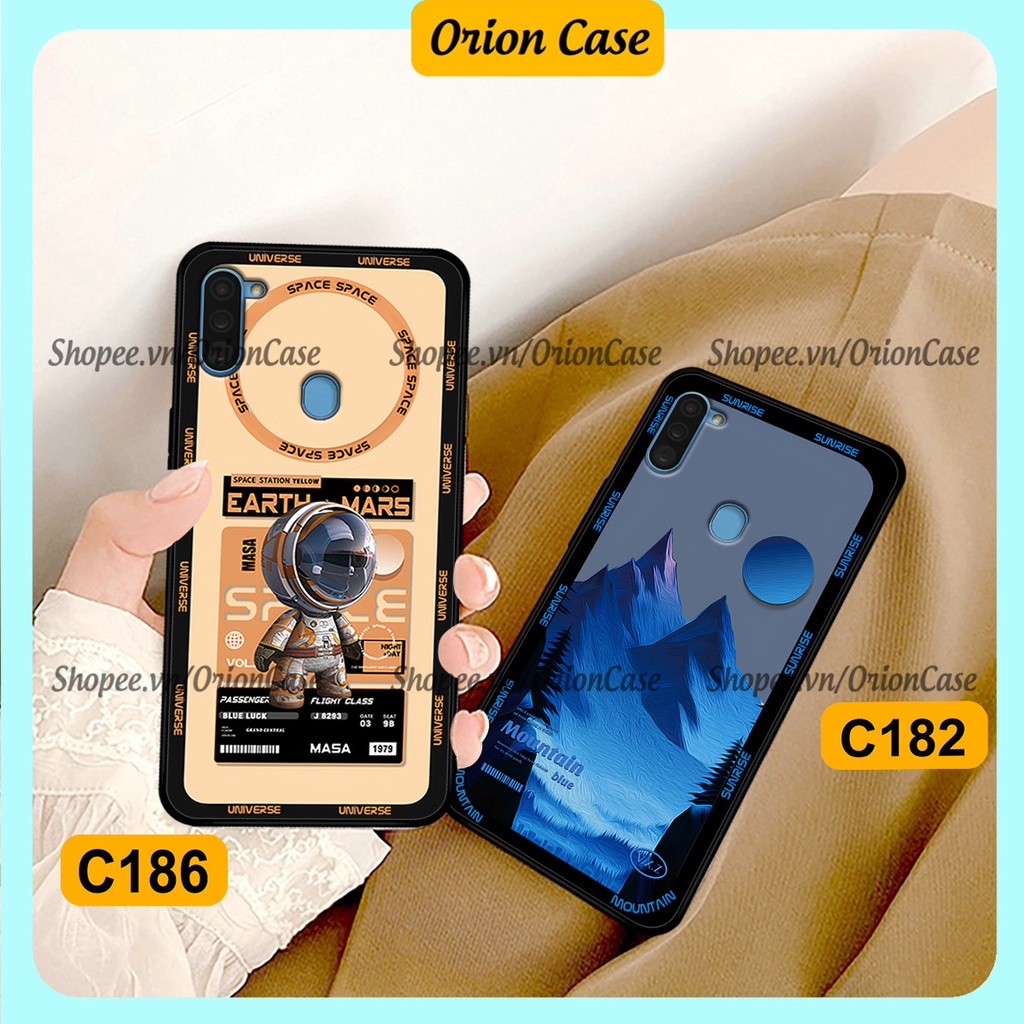 Ốp Samsung A11 - M11 in hình astronaut pro nasa, moutain cá tính.ốp lưng chống sốc